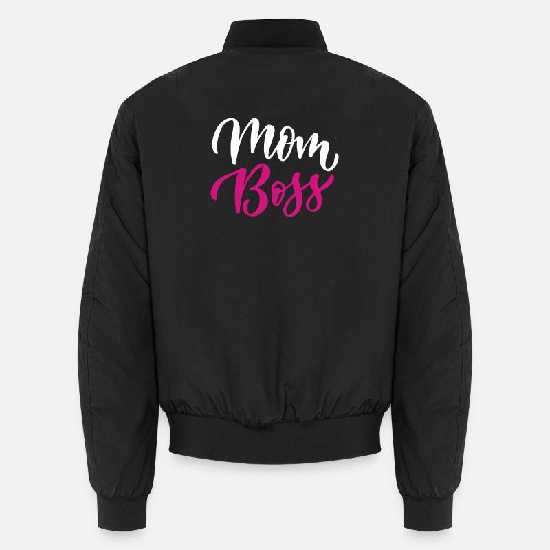 Mom Boss Unisex Bomber Jacket