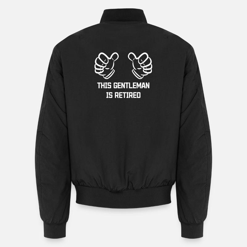 Déclaration de retraite Senior Profession Time Out Freedom Bomber unisexe