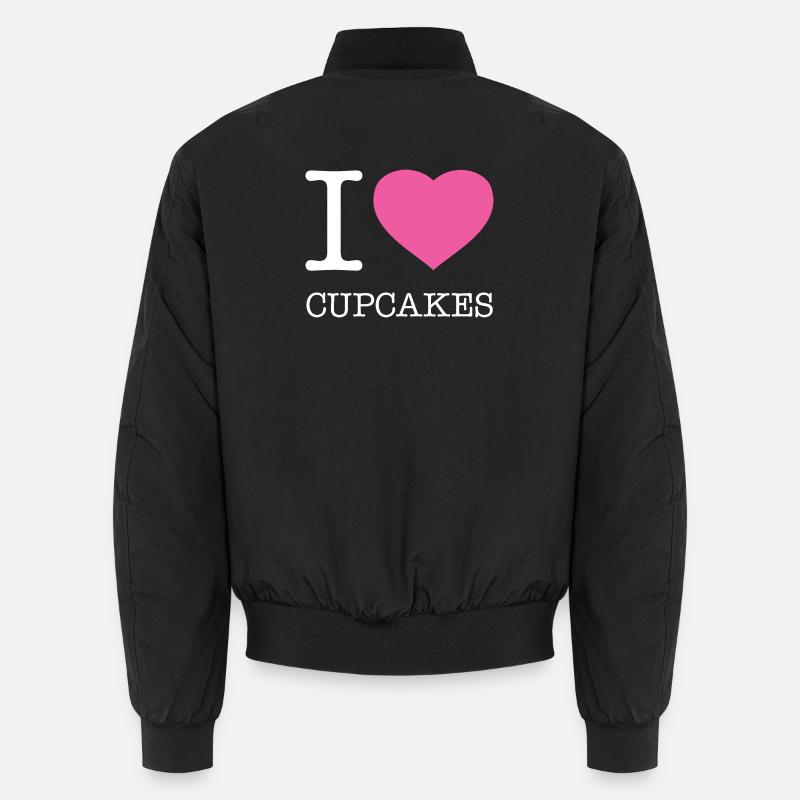 I LOVE CUPCAKES Unisex Bomber Jacket