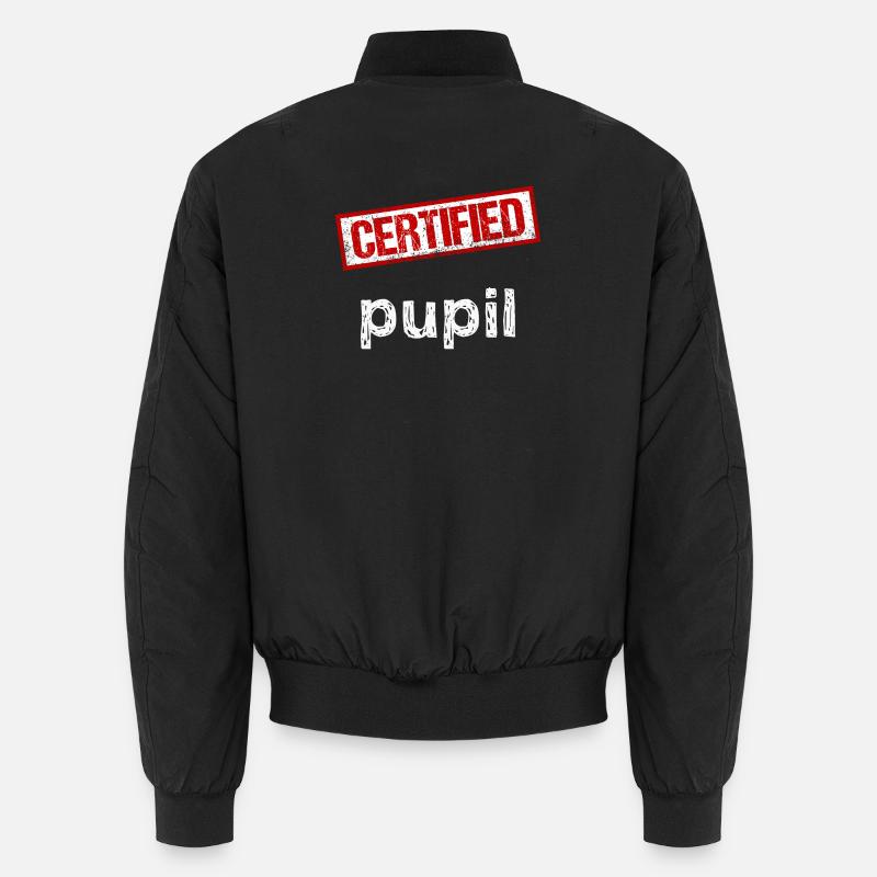 Pupil - Unisex Bomber Jacket - black
