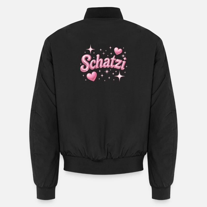 schatzi / Y2K Style - Unisex Bomber Jacket - black
