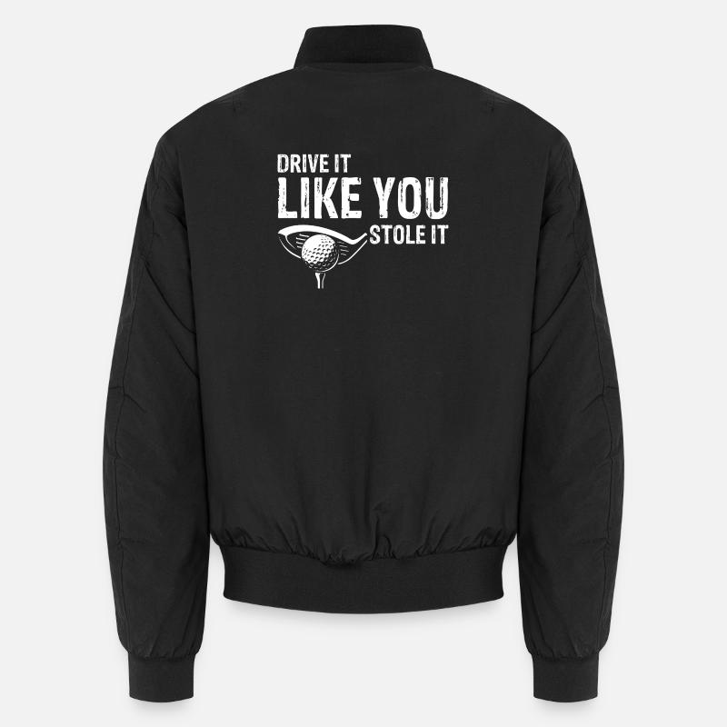 If You're Not Making Putts Fix Your Form Humor Unisex Bomber Jacket