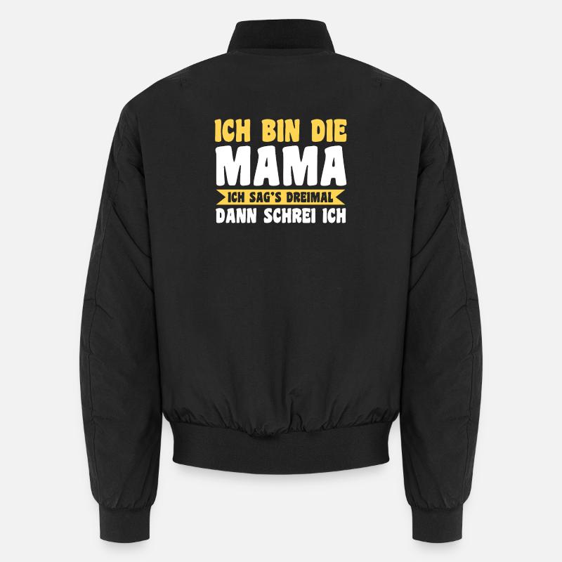 Mutter Team Mama Unisex Bomberjacke