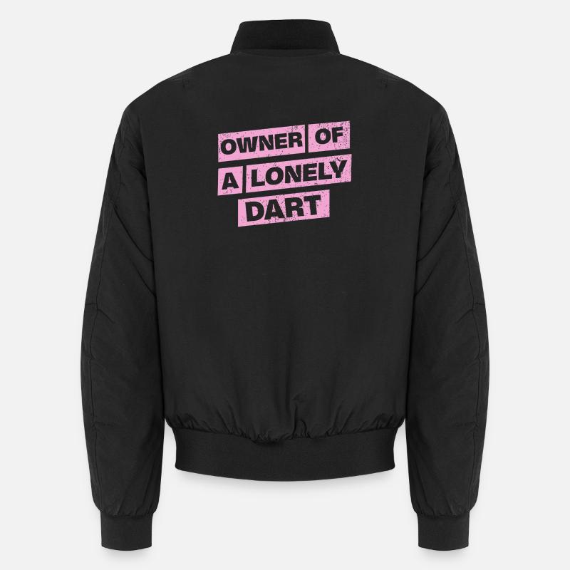 Fléchettes Chemise Sweat à capuche Propriétaire d’une fléchette solitaire Bomber unisexe