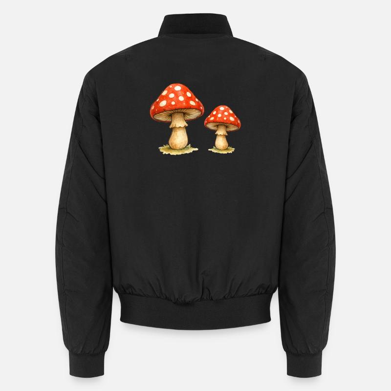Duo champignon rouge Bomber unisexe