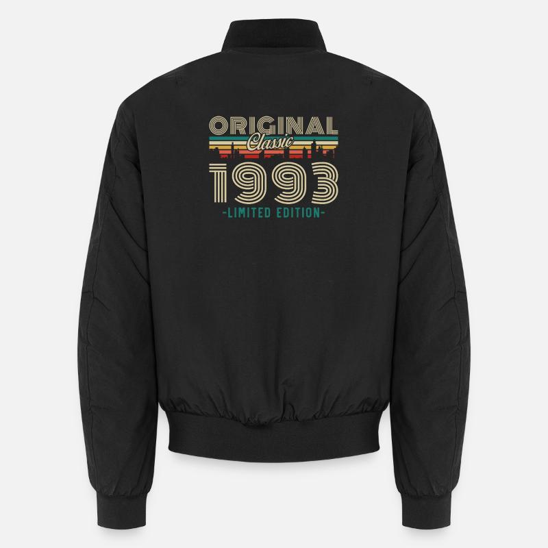 Original 1993 Vintage Retro Geburtstagsgeschenk Unisex Bomberjacke