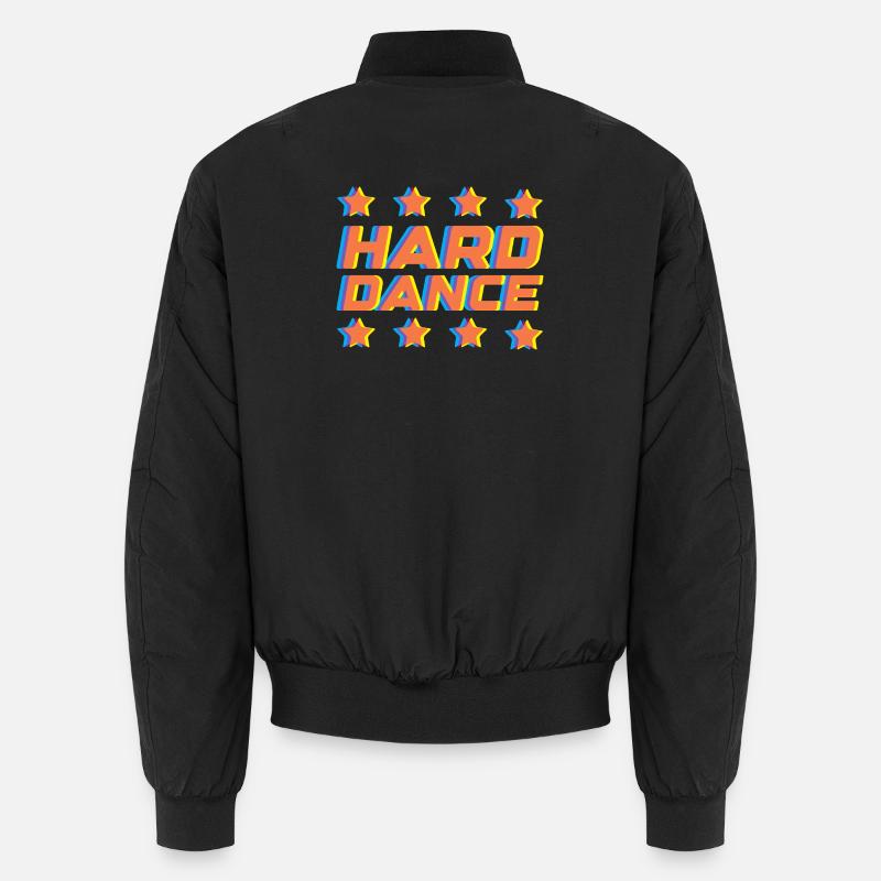 Hard Dance Rétro Neon 3D Bomber unisexe