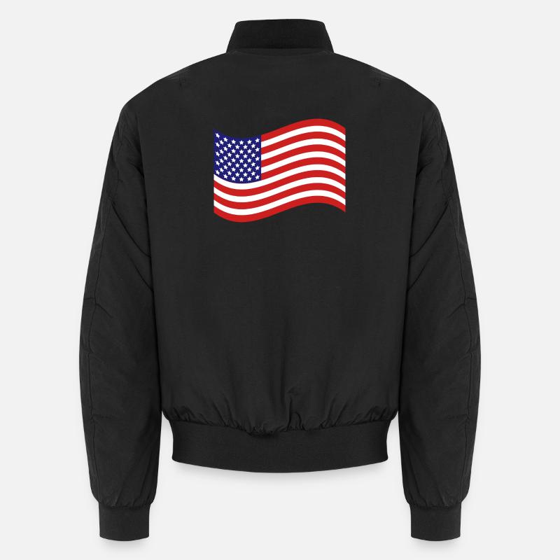 Drapeau des États-Unis Bomber unisexe