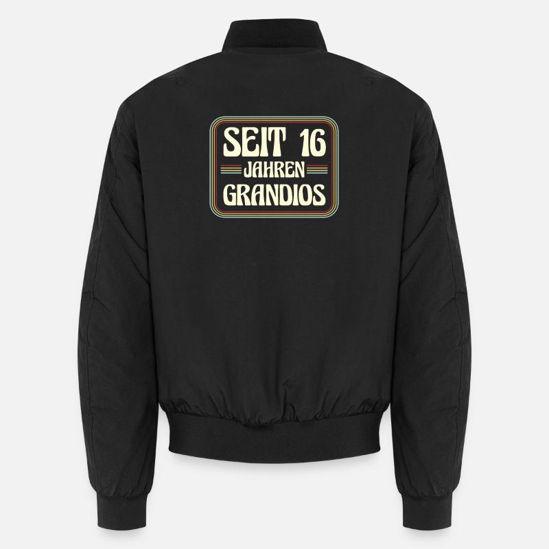 16 Jahre alt Geburtstag 16. Geburtstag Unisex Bomberjacke