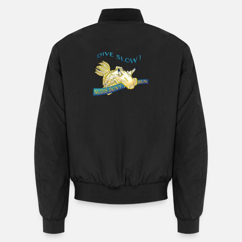 Nudis Don’t Run – Slow Down & Dive Unisex Bomberjacke