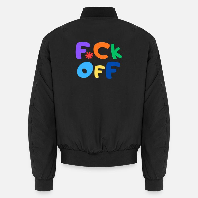 F*CK OFF Unisex Bomberjacke