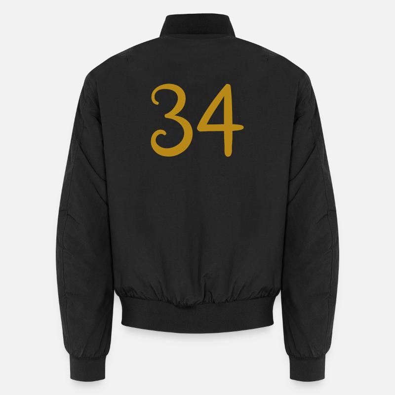 34 - Bomber unisexe - noir