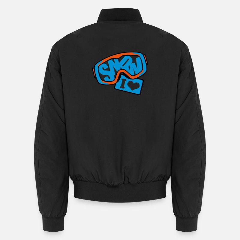 schnee Unisex Bomberjacke