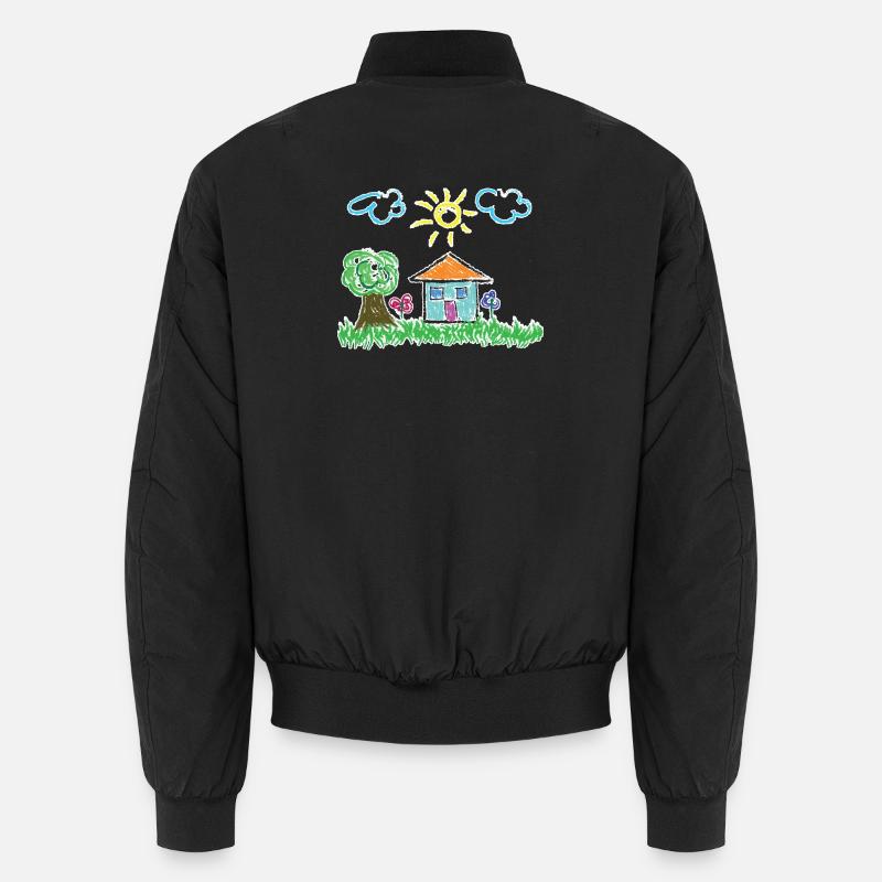 Dessin Enfants Soleil Bomber unisexe