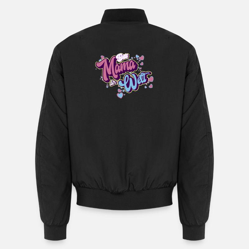 Beste Mama Der Welt Unisex Bomberjacke