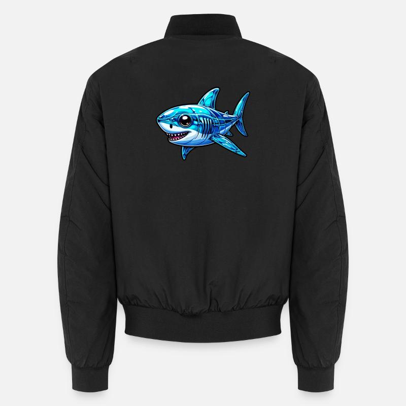 Shark Unisex Bomber Jacket