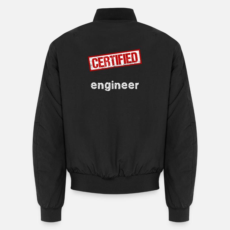 Ingénieur - Bomber unisexe - noir