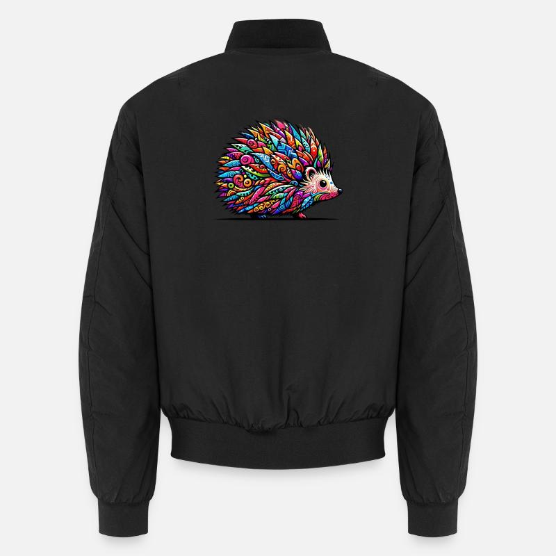 Hedgehog Unisex Bomber Jacket