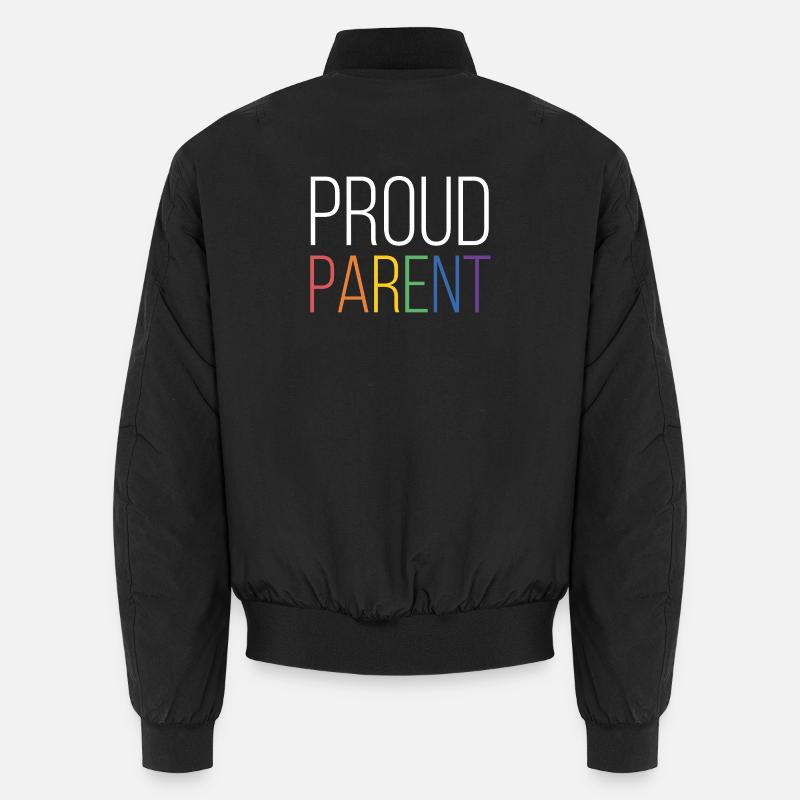 LGBTQ Pride Month - Stolze Eltern Unisex Bomberjacke