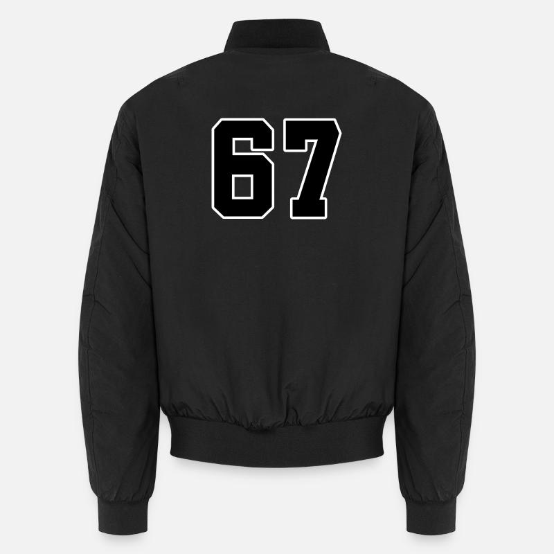 67 Design tendance minimaliste Bomber unisexe