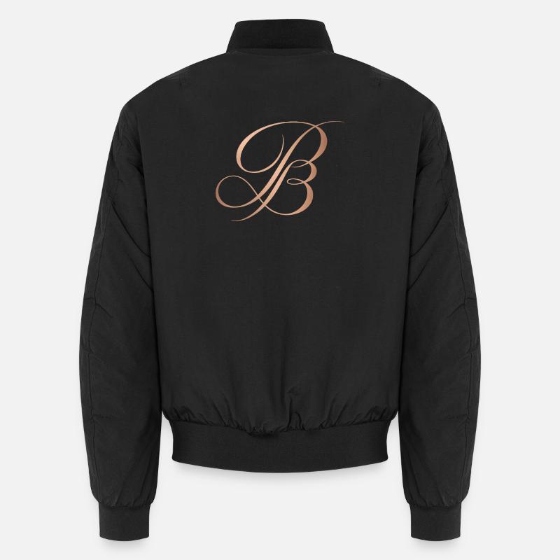 P&B, das Logo der Marke Paresseux & Bougon Unisex Bomberjacke