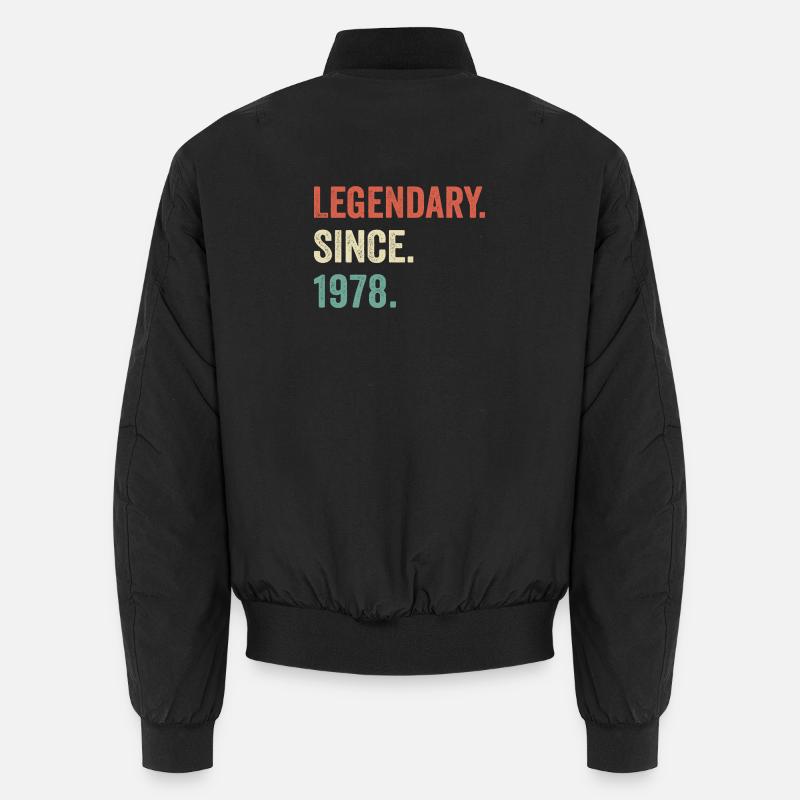 legendär seit 1978 Unisex Bomberjacke