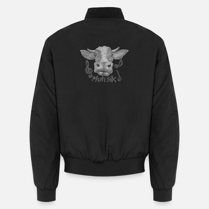 Muh sik - Bomber unisexe - noir