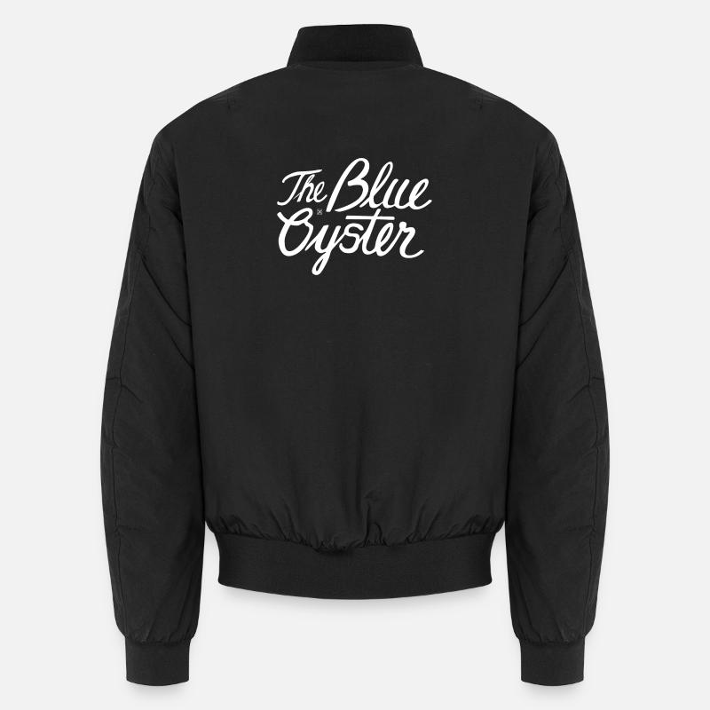 Die blaue Auster - Unisex Bomberjacke - Schwarz
