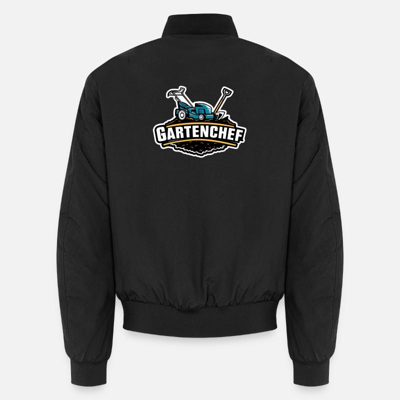 Responsable de jardin de jardinage - Bomber unisexe - noir