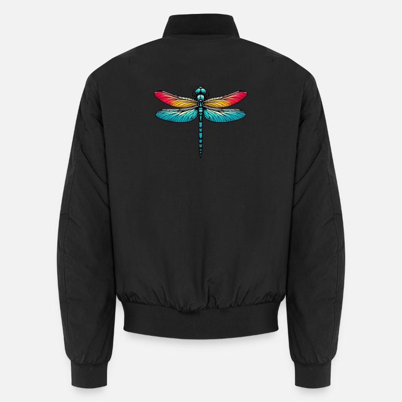 Dragonfly - Unisex Bomber Jacket - black