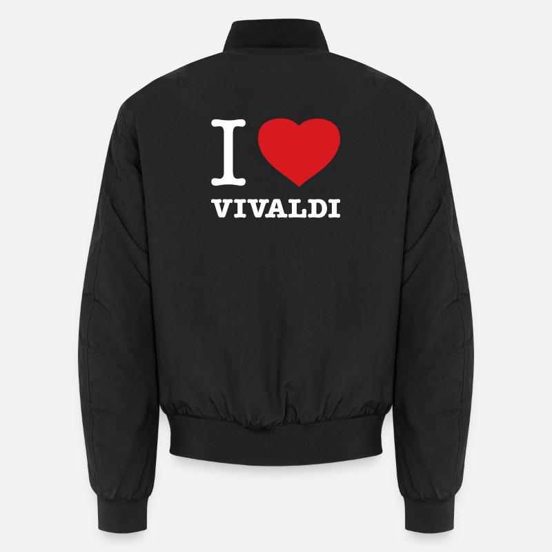 J’ADORE VIVALDI - Bomber unisexe - noir