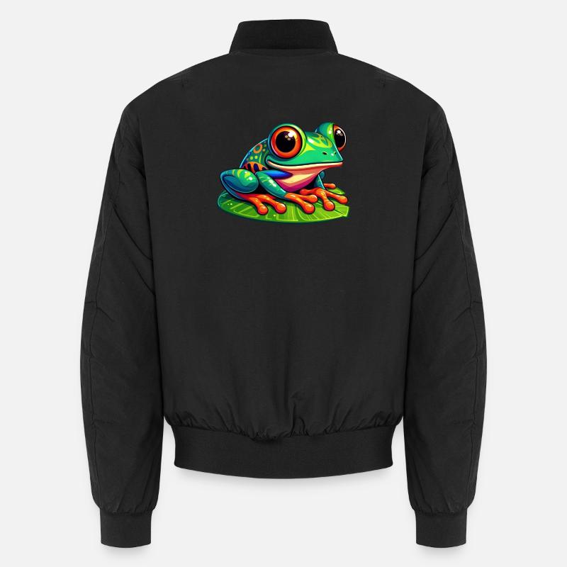 Frosch Unisex Bomberjacke