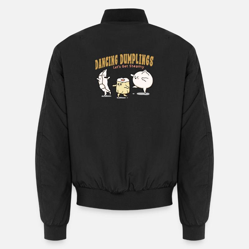 Dancing Dumplings Unisex Bomber Jacket