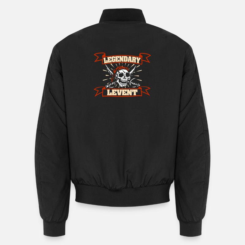 Levent as a first name Unisex Bomber Jacket