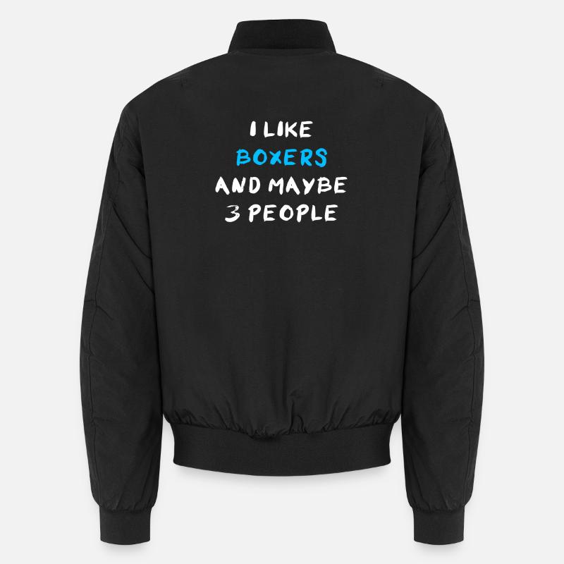 Boxer Dog Unisex Bomber Jacket