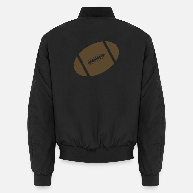 Rugbyball Unisex Bomberjacke