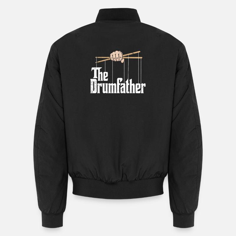 The DrumFather, conception pour batteurs et groupes de musique Bomber unisexe
