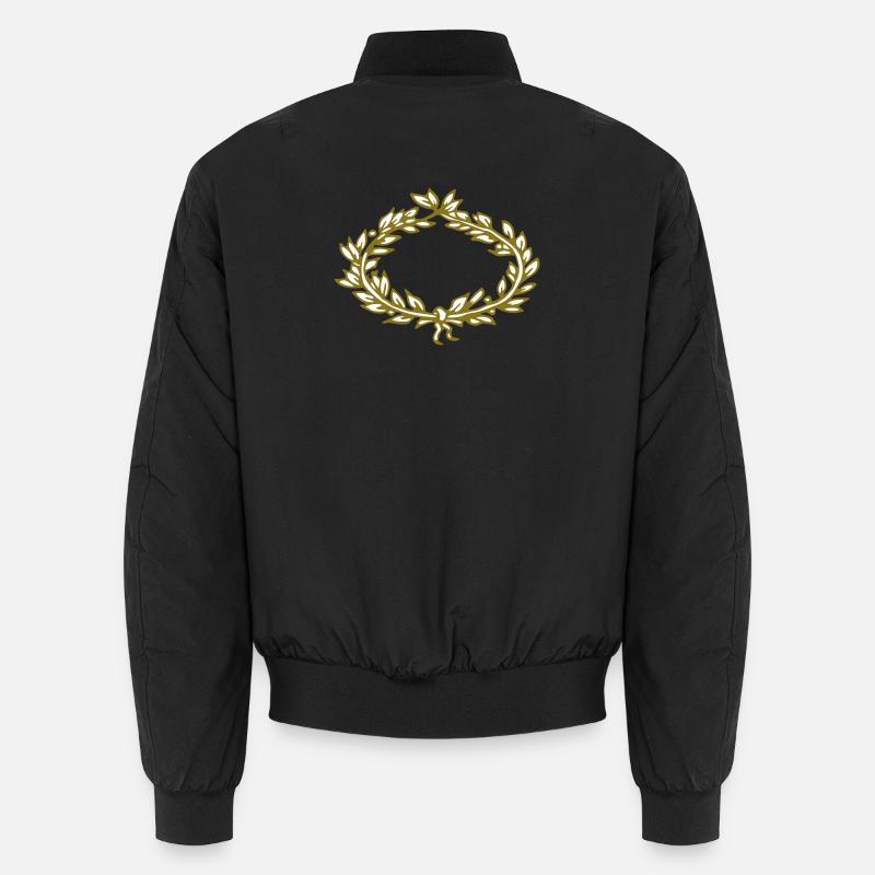 Lauriers - Bomber unisexe - noir
