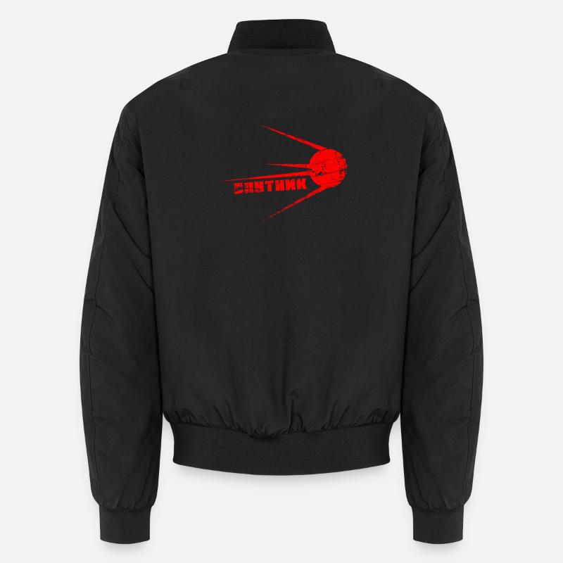 sputnik - Unisex Bomber Jacket - black