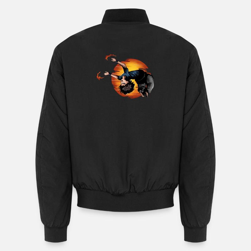 Backflip Anime Manga Figur Unisex Bomberjacke