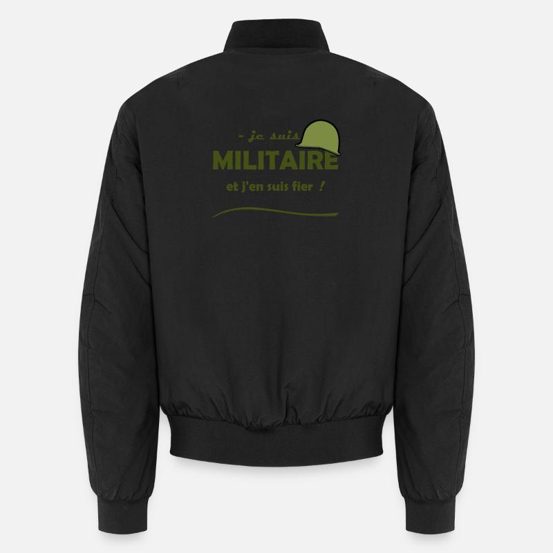 je suis militaire Bomber unisexe