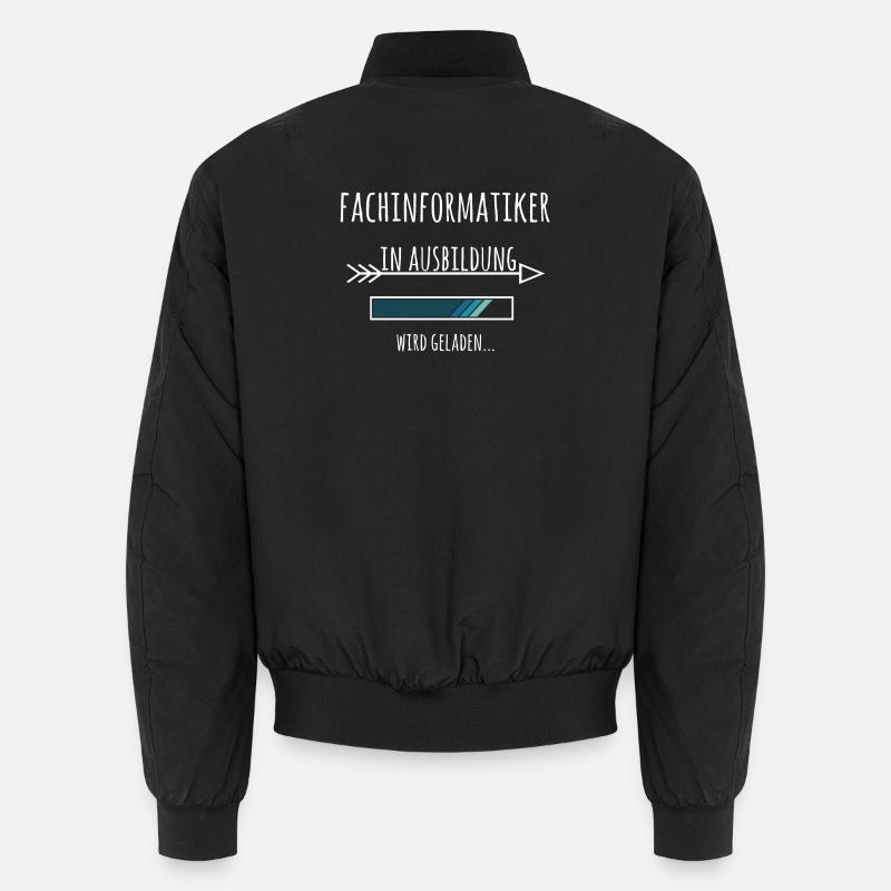 Fachinformatiker Ausbildung Beruf - Unisex Bomberjacke - Schwarz