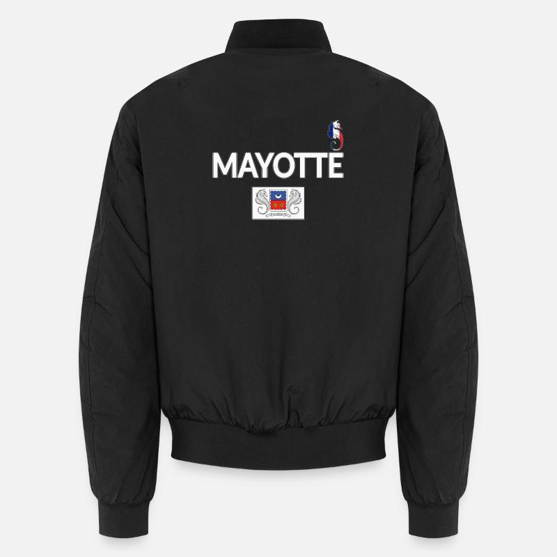T SHIRT MAYOTTE - Bomber unisexe - noir