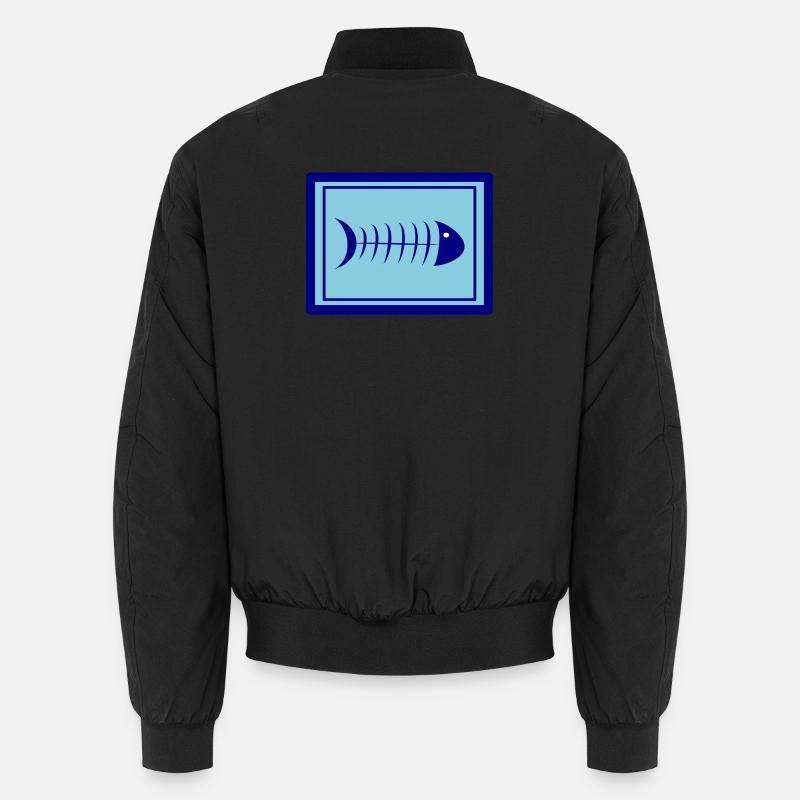 SARDINE. FISH. APRIL FOOL. EASTER. SEA Unisex Bomber Jacket
