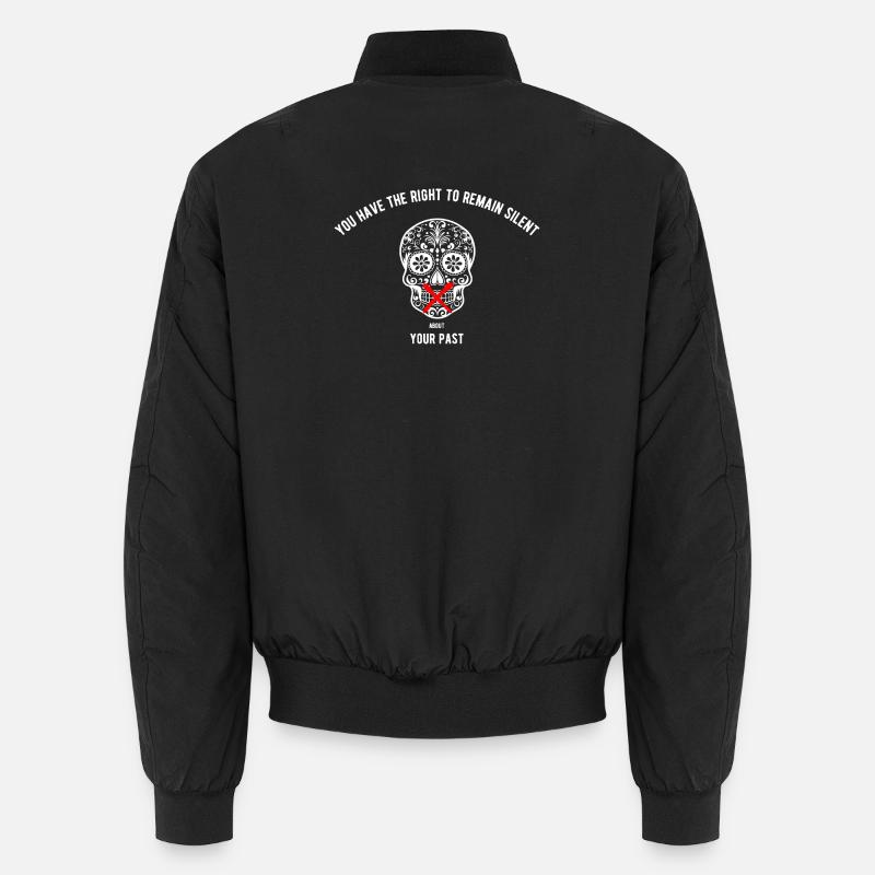 Right to remain silent Unisex Bomber Jacket