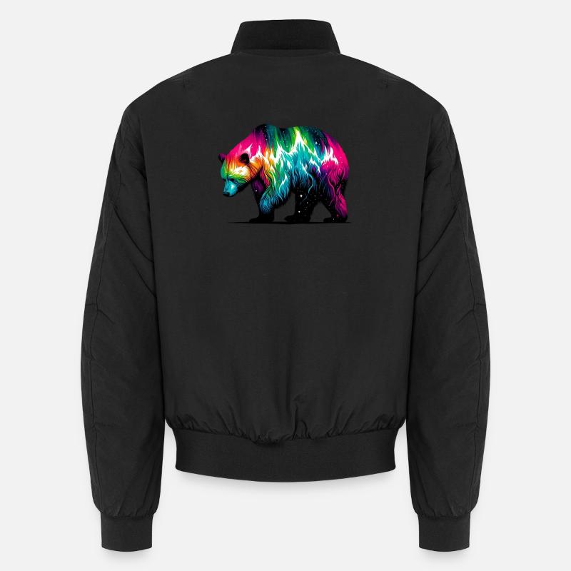 Ours - Bomber unisexe - noir
