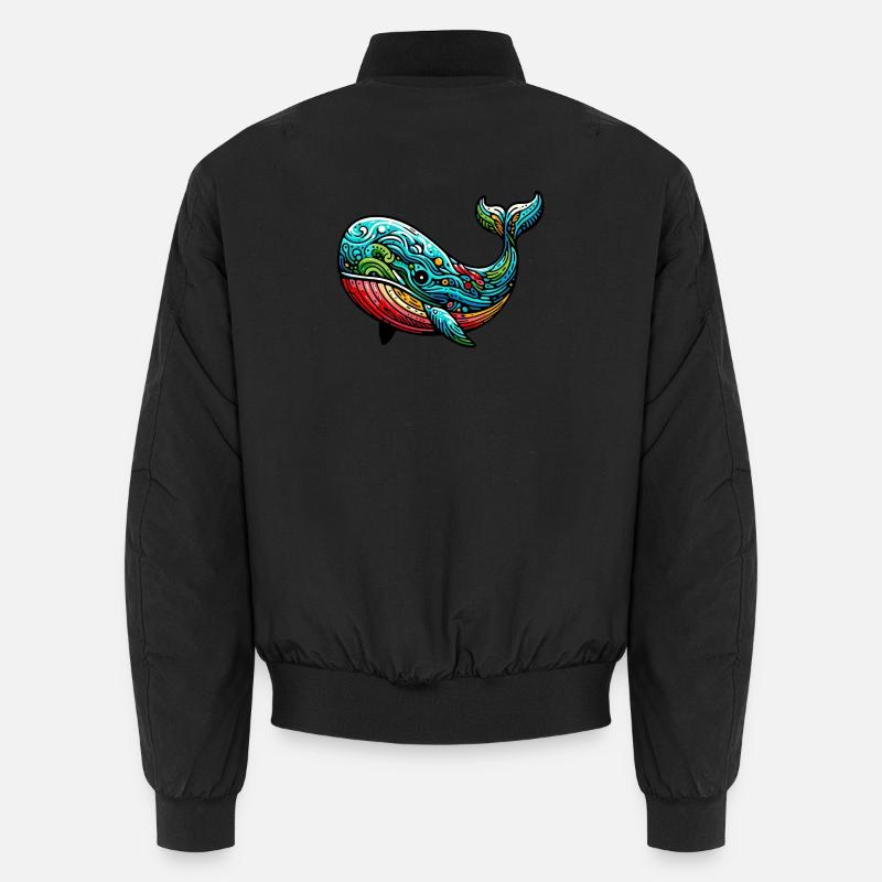 Baleine Bomber unisexe