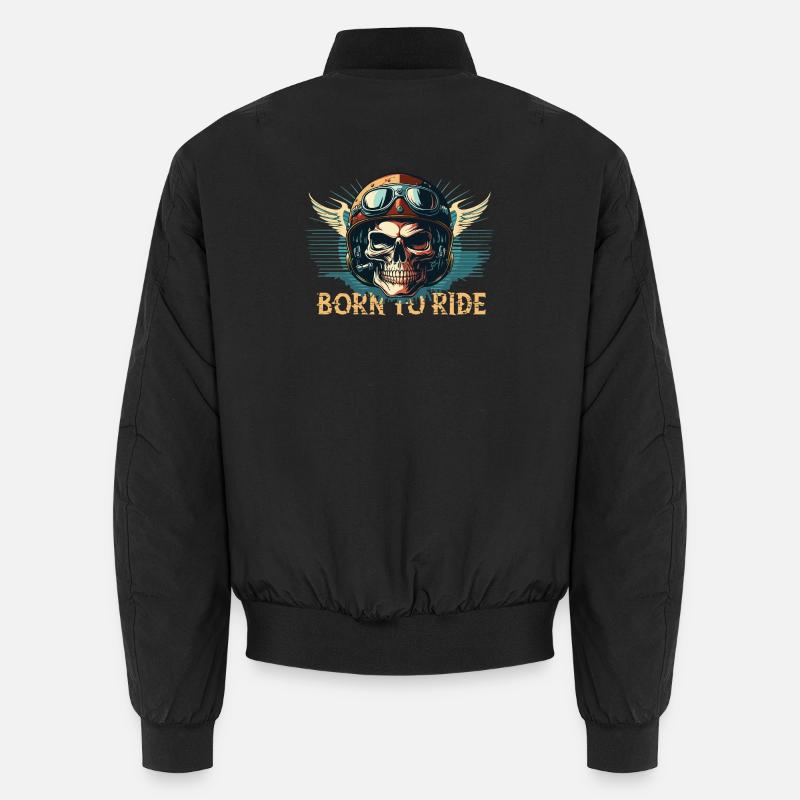 Né pour rouler Bomber unisexe
