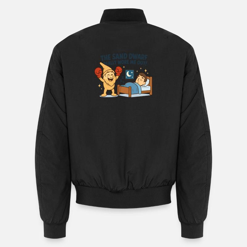 The sand dwarf strikes ! - Unisex Bomber Jacket - black