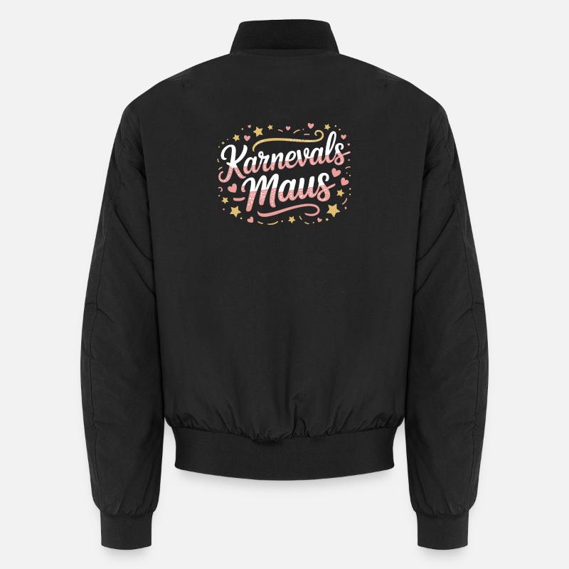 Carnival Mouse Cologne Carnival Mouse - Unisex Bomber Jacket - black